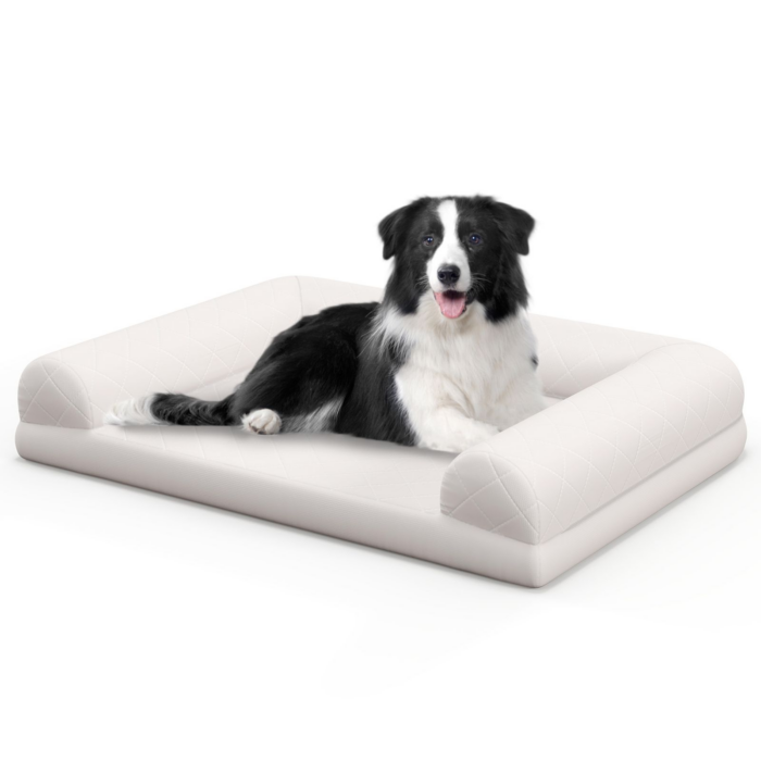 92ef91b8ad45bdfbeac59a8f977958e9.png Foam Bolster Dog Bed with Washable Cover
