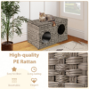 Foldable Woven Cat Hideaway